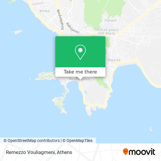 Remezzo Vouliagmeni map