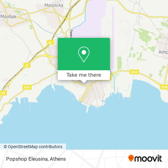 Popshop Eleusina map