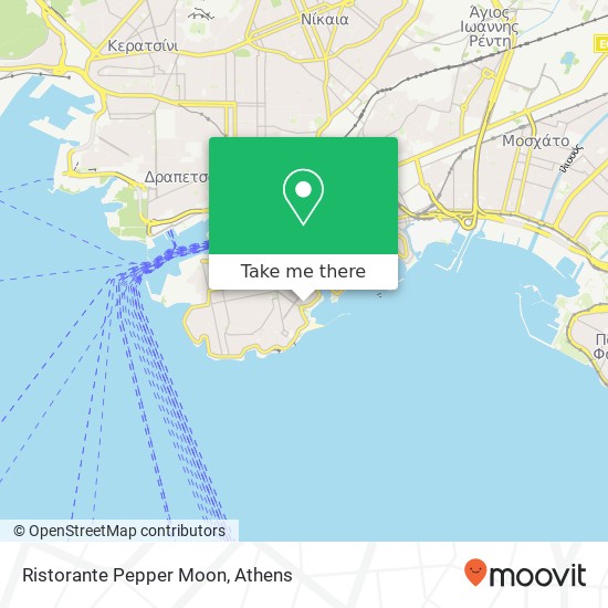 Ristorante Pepper Moon map