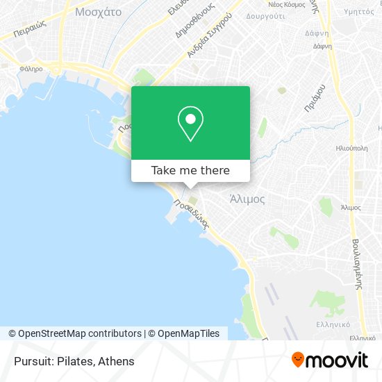 Pursuit: Pilates map