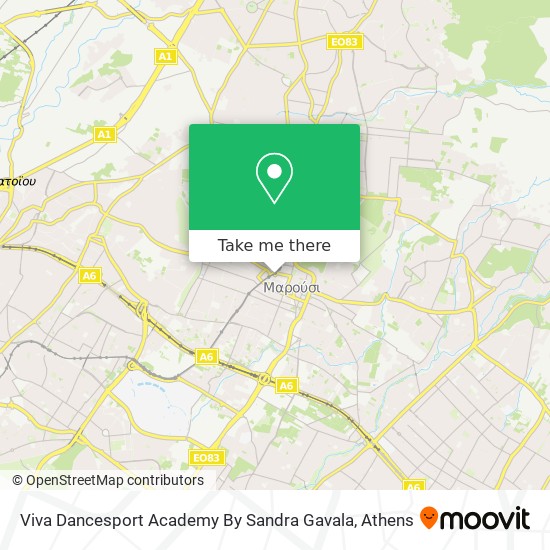 Viva Dancesport Academy By Sandra Gavala map