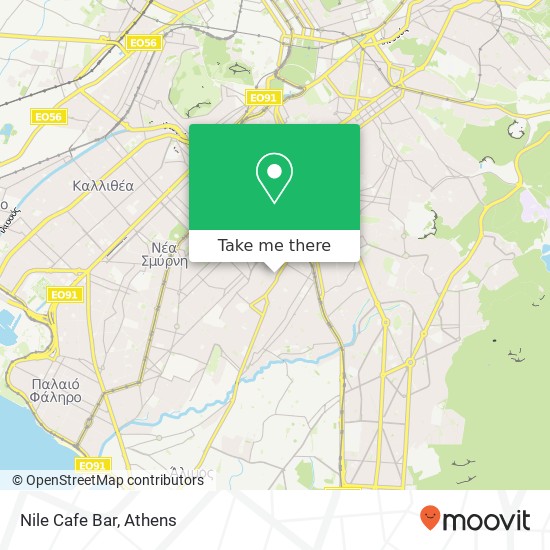 Nile Cafe Bar map