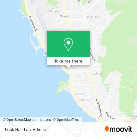 Lock Hair Lab map