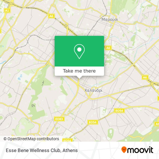 Esse Bene Wellness Club map