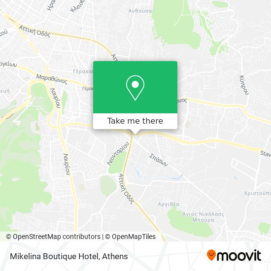 Mikelina Boutique Hotel map