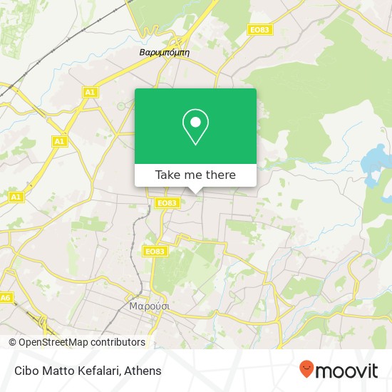 Cibo Matto Kefalari map