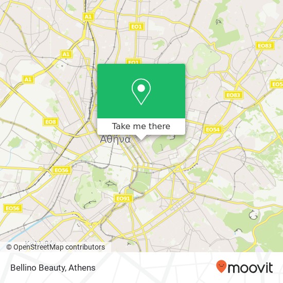 Bellino Beauty map