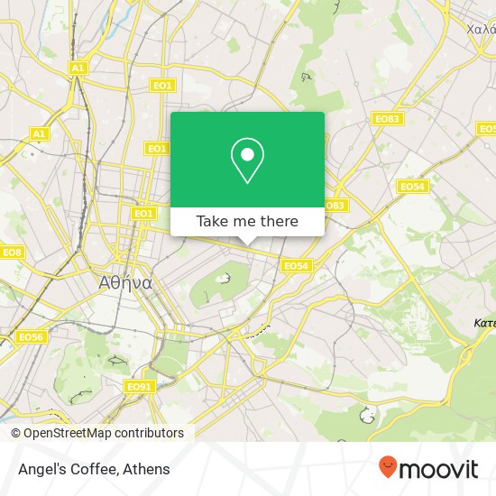 Angel's Coffee map