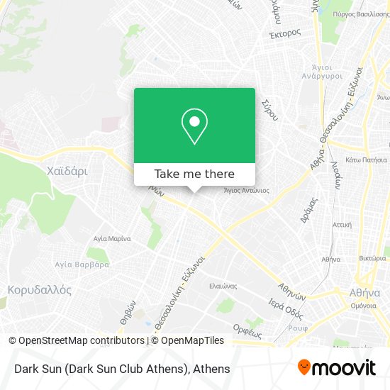 Dark Sun (Dark Sun Club Athens) map