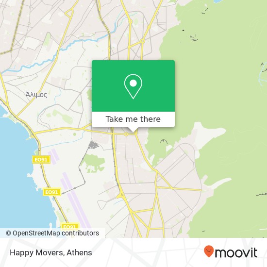 Happy Movers map