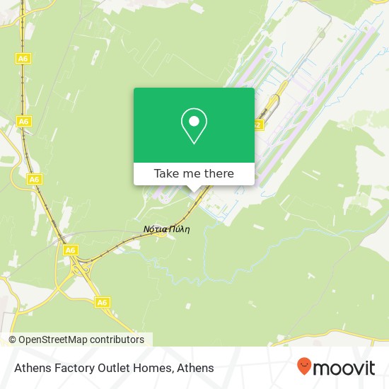 Athens Factory Outlet Homes map