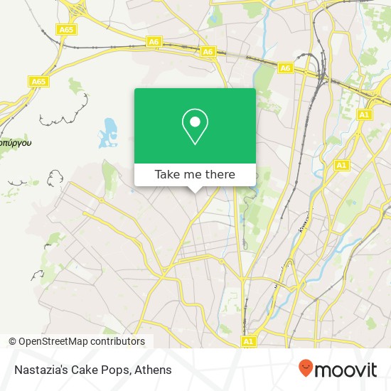 Nastazia's Cake Pops map