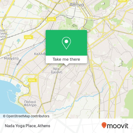 Nada Yoga Place map