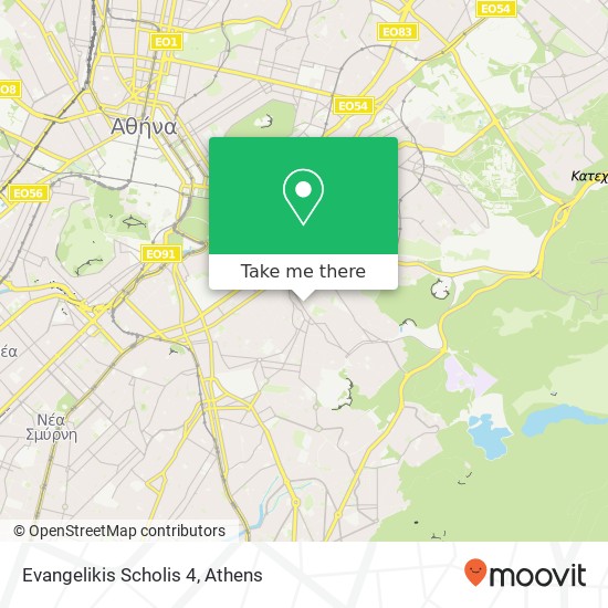 Evangelikis Scholis 4 map