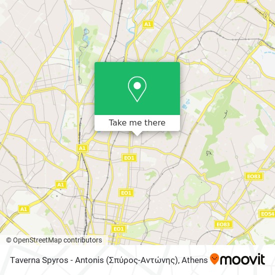 Τaverna Spyros - Antonis (Σπύρος-Αντώνης) map