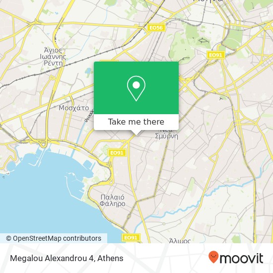 Megalou Alexandrou 4 map