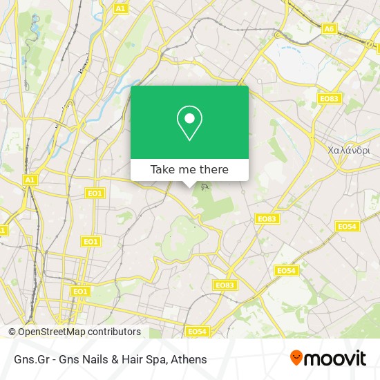 Gns.Gr - Gns Nails & Hair Spa map