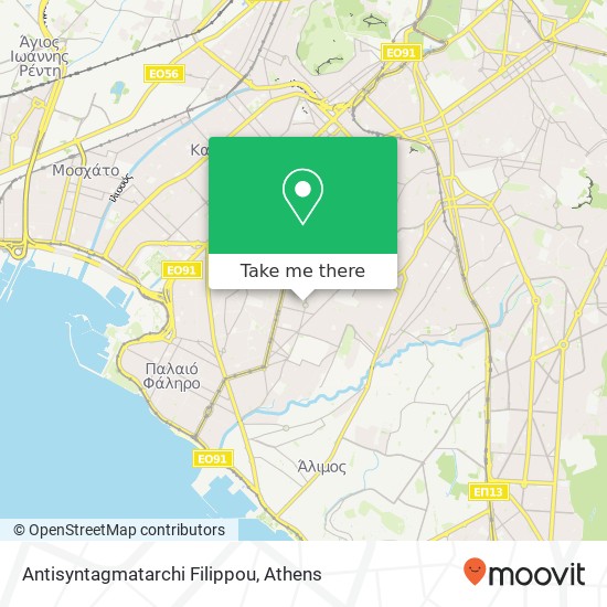 Antisyntagmatarchi Filippou map
