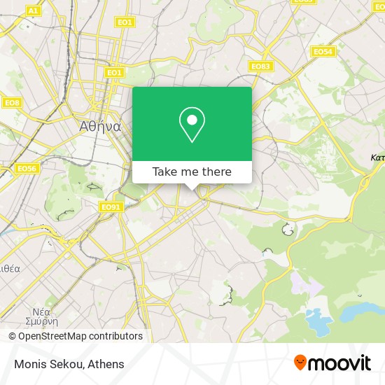 Monis Sekou map