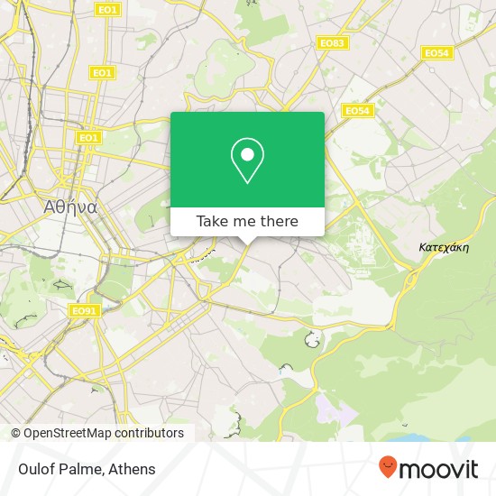 Oulof Palme map