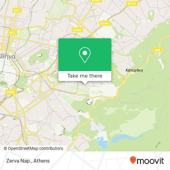 Zerva Nap. map