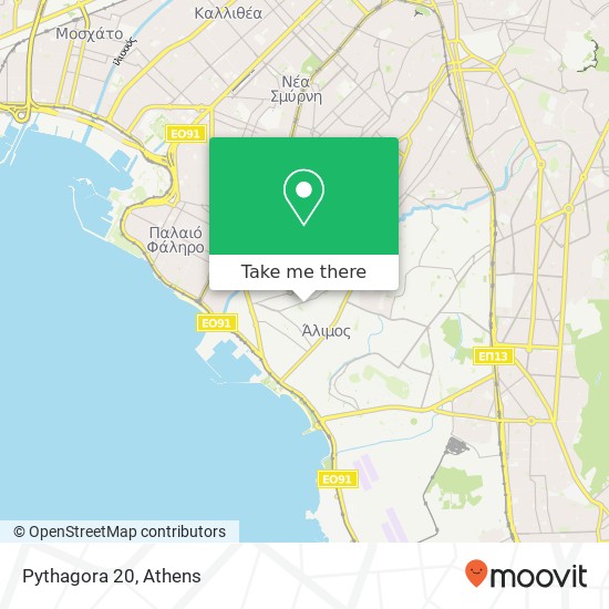 Pythagora 20 map