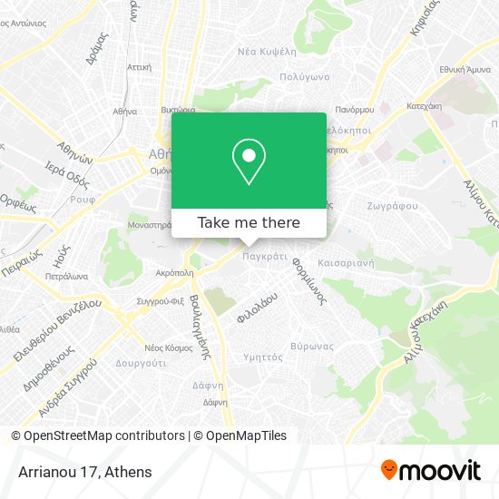Arrianou 17 map