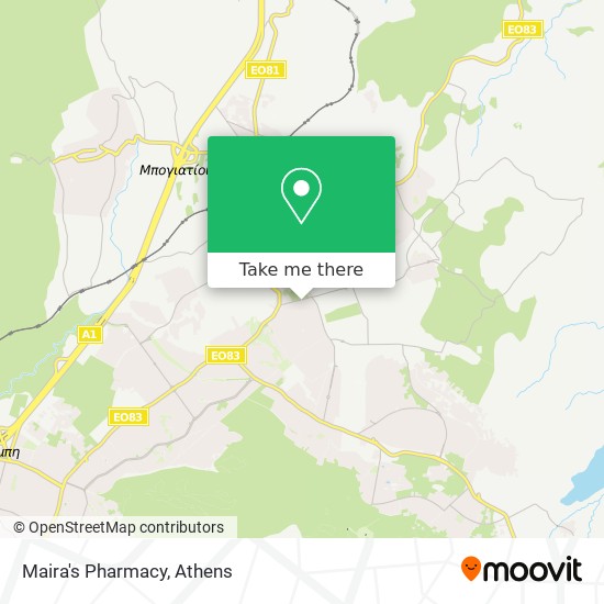Maira's Pharmacy map