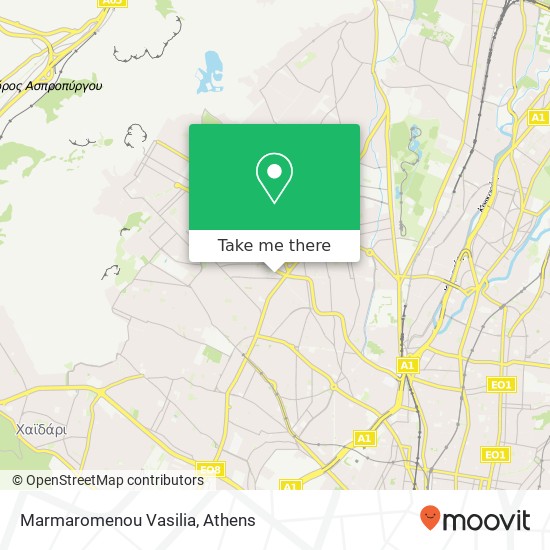 Marmaromenou Vasilia map