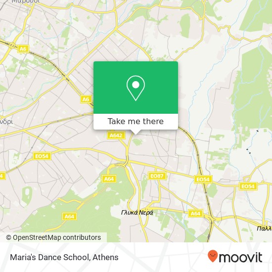 Maria's Dance School map