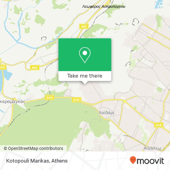 Kotopouli Marikas map