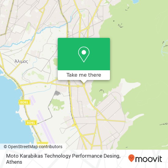 Moto Karabikas Technology Performance Desing map