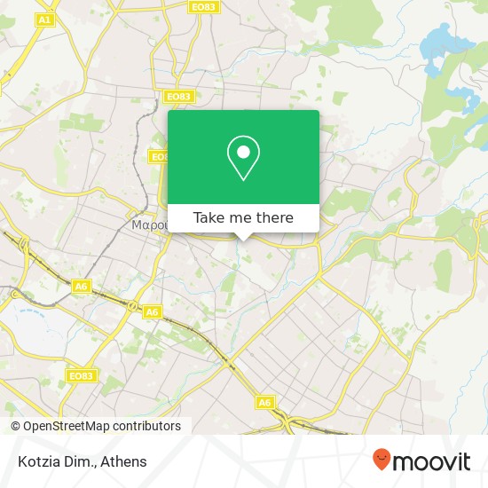 Kotzia Dim. map