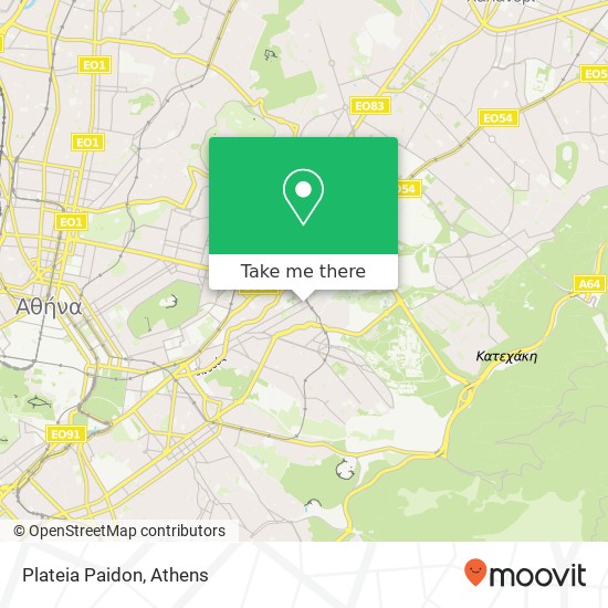 Plateia Paidon map