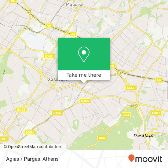 Agias / Pargas map