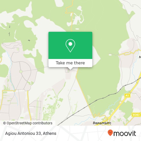 Agiou Antoniou 33 map