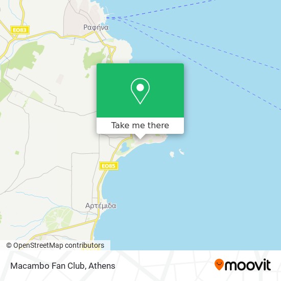 Macambo Fan Club map