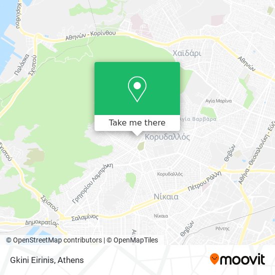 Gkini Eirinis map