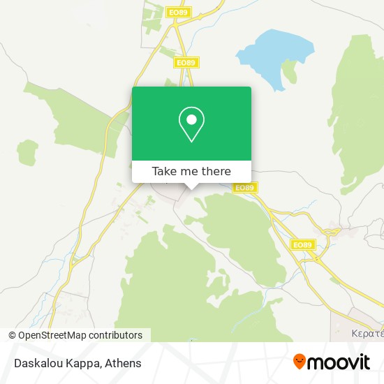 Daskalou Kappa map