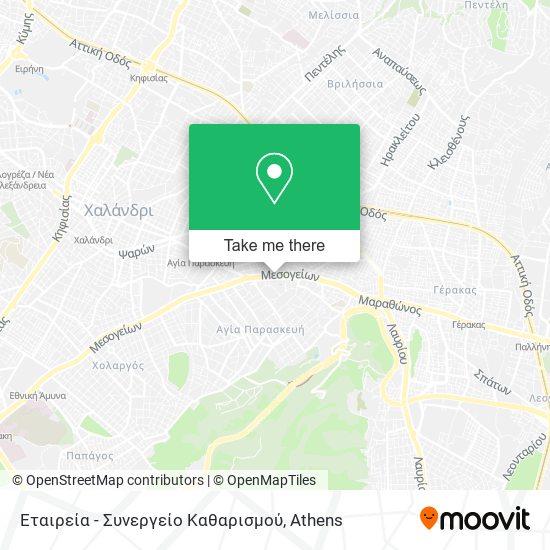 Εταιρεία - Συνεργείο Καθαρισμού map