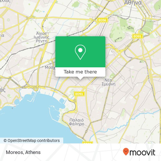 Moreos map