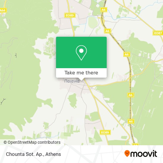 Chounta Sot. Ap. map