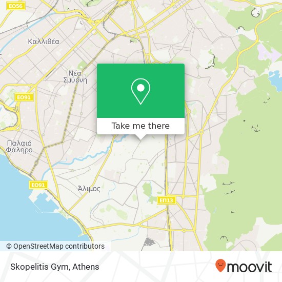 Skopelitis Gym map