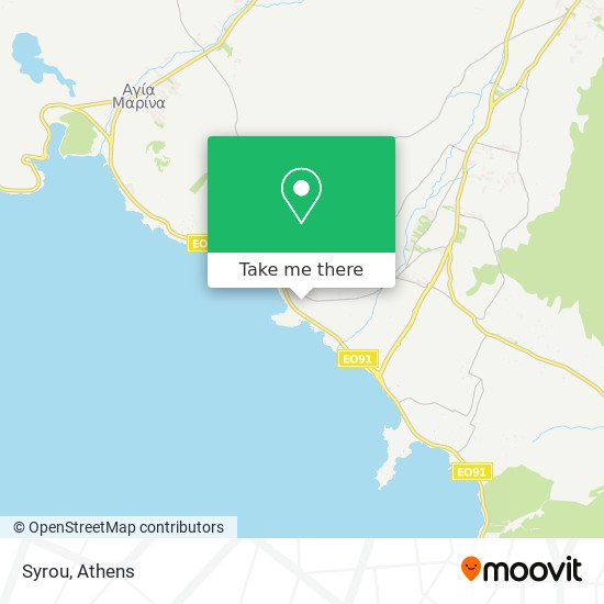 Syrou map