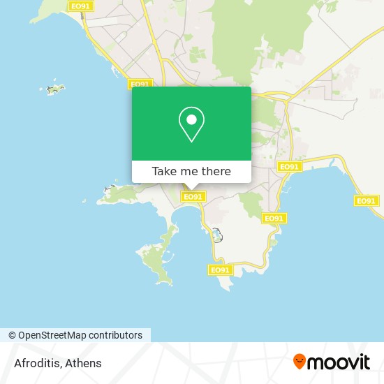 Afroditis map