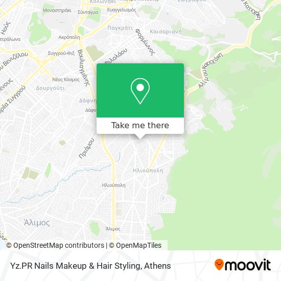 Yz.PR Nails Makeup & Hair Styling map