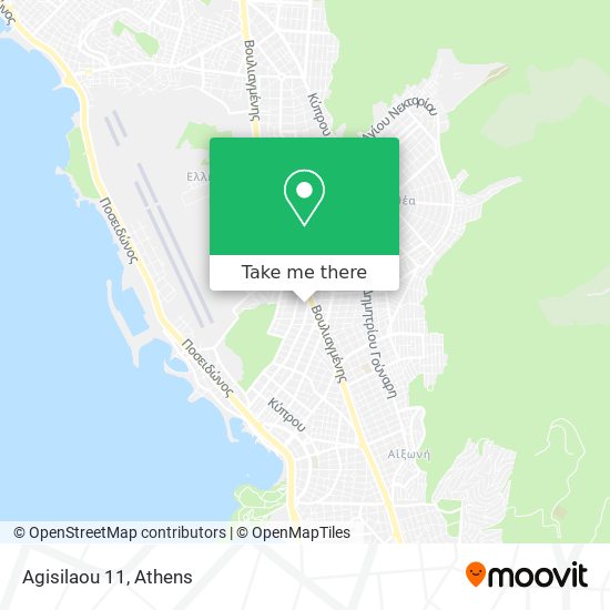 Agisilaou 11 map