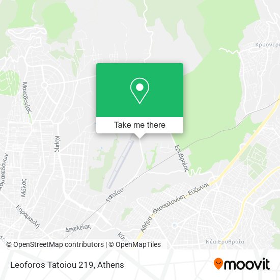 Leoforos Tatoiou 219 map