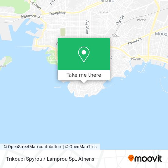 Trikoupi Spyrou / Lamprou Sp. map