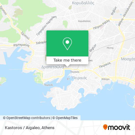 Kastoros / Aigaleo map